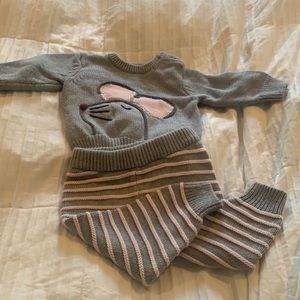 Hanna Anderson 2 piece sweater set